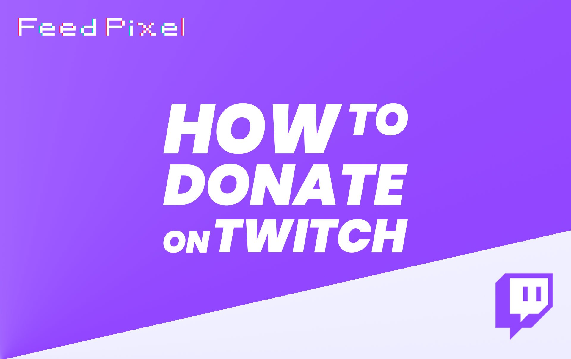 ¿Cómo donar en Twitch?